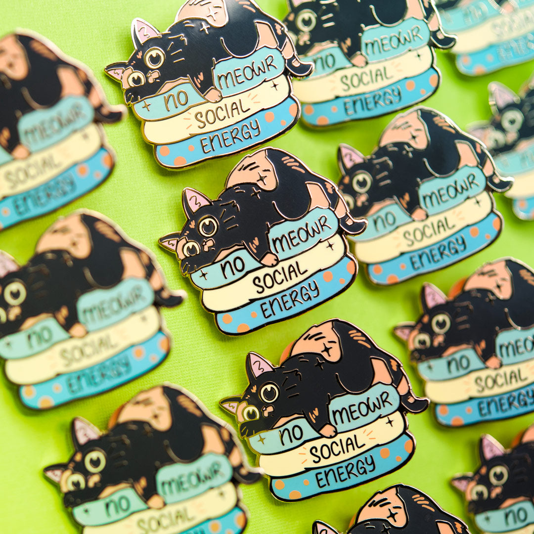 Caturday Best Sellers Enamel Pins SET B [5 PCS] Brooches & Lapel Pins Flair Fighter   