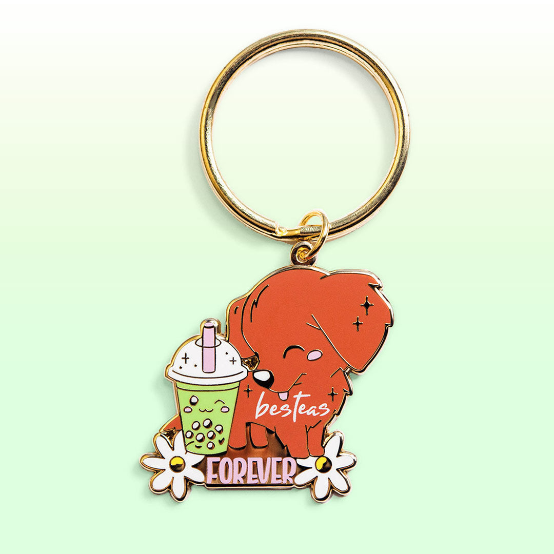 Golden Retriever Enamel Keychains FULL SET [10 PCS] Keychains Flair Fighter   