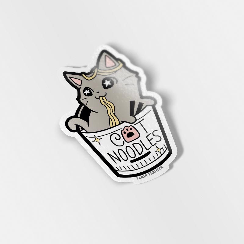 Cat Collection Vol. 1 Vinyl Stickers FULL SET [12 PCS] Decorative Stickers Flair Fighter   