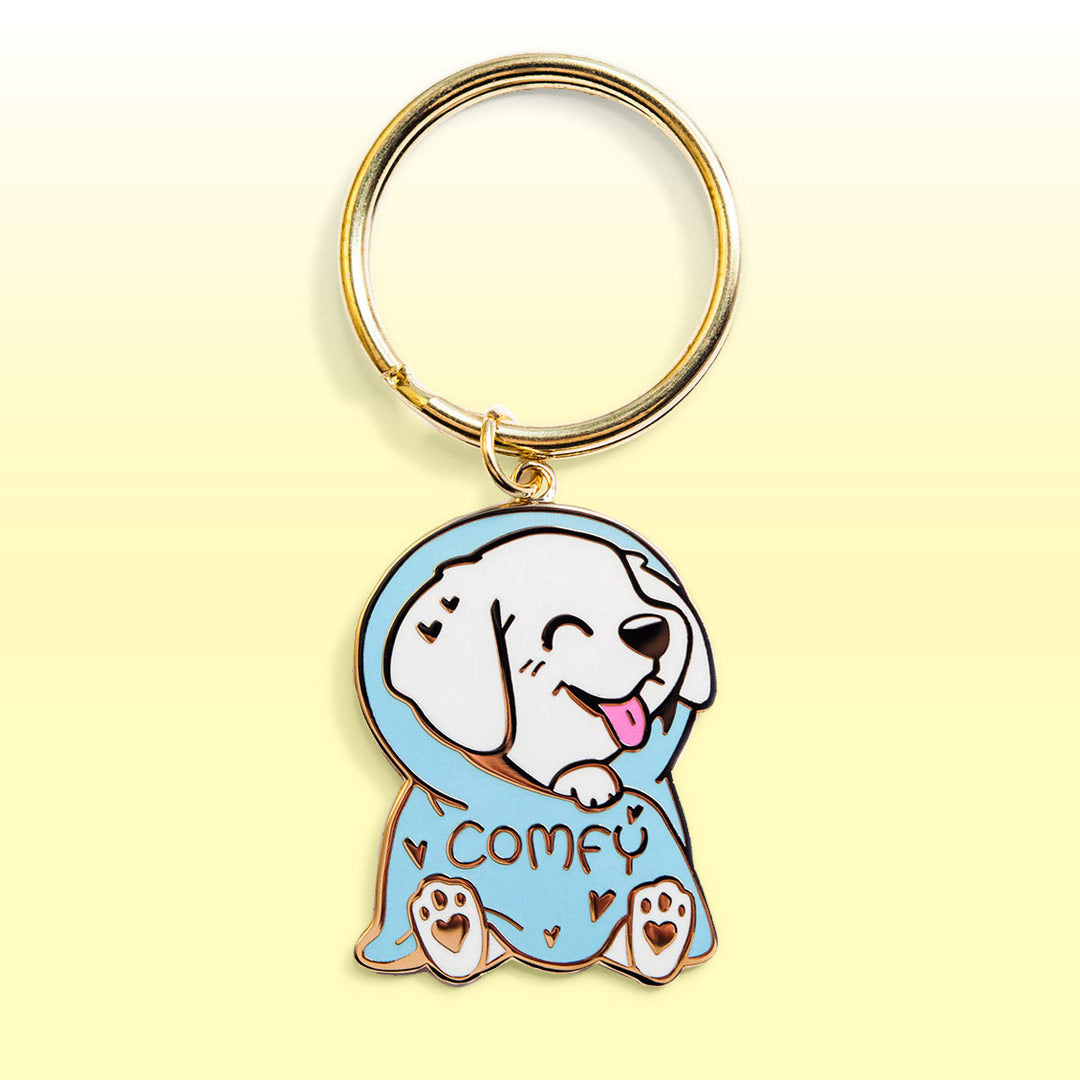 Golden Retriever Enamel Keychains FULL SET [10 PCS] Keychains Flair Fighter   