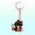 Lucky Cat (Black) Maneki-Neko Enamel Keychain Keychain Flair Fighter   