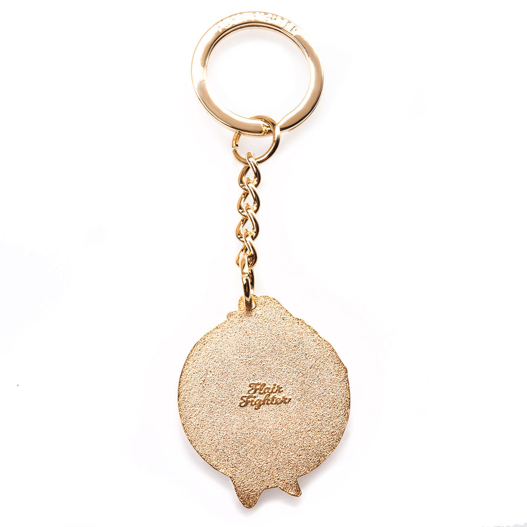 Sakura Yin Yang Cats Enamel Keychain Keychains Flair Fighter   