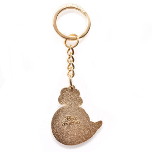 "Pssh.. Yeah Right" Whale Enamel Keychain  Flair Fighter   