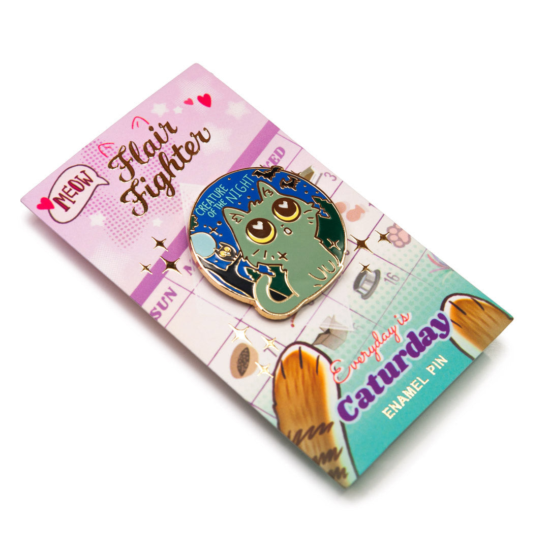Caturday Best Sellers Enamel Pins SET A [5 PCS] Brooches & Lapel Pins Flair Fighter   