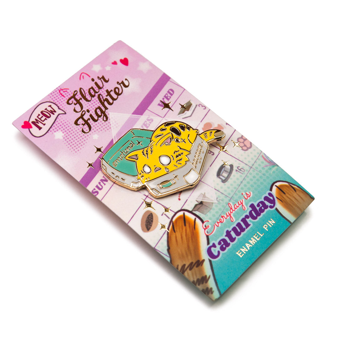 Caturday Best Sellers Enamel Pins SET C [5 PCS] Brooches & Lapel Pins Flair Fighter   