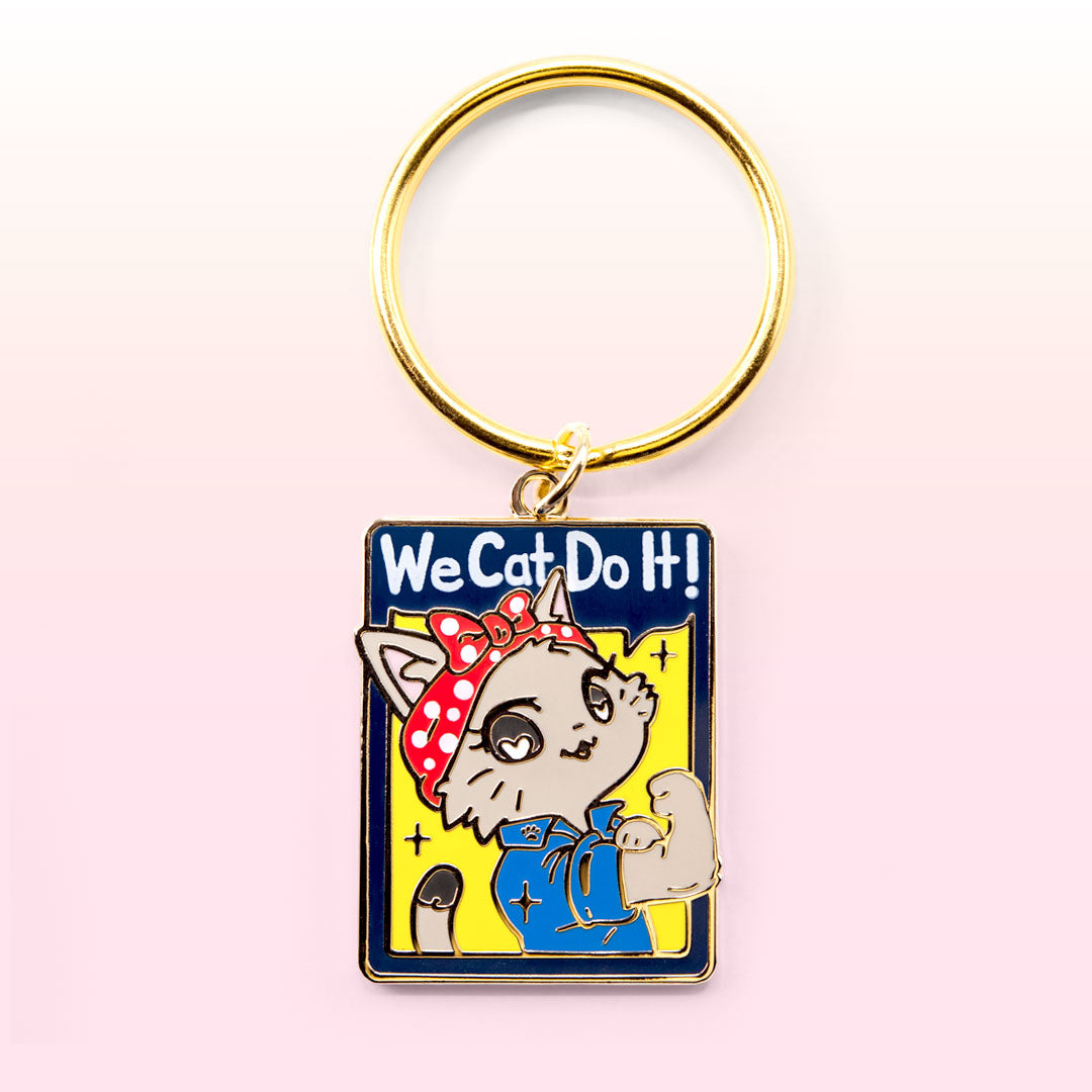 Caturday Best Sellers Enamel Keychains SET A [5 PCS] Keychains Flair Fighter   