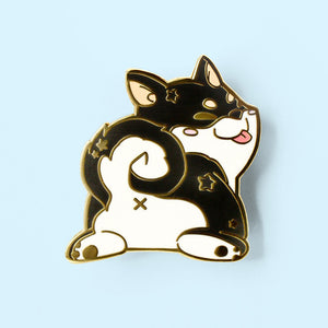 Black & Tan Shiba Inu Collection Enamel Pins FULL SET [7 PCS] Brooches & Lapel Pins Flair Fighter   