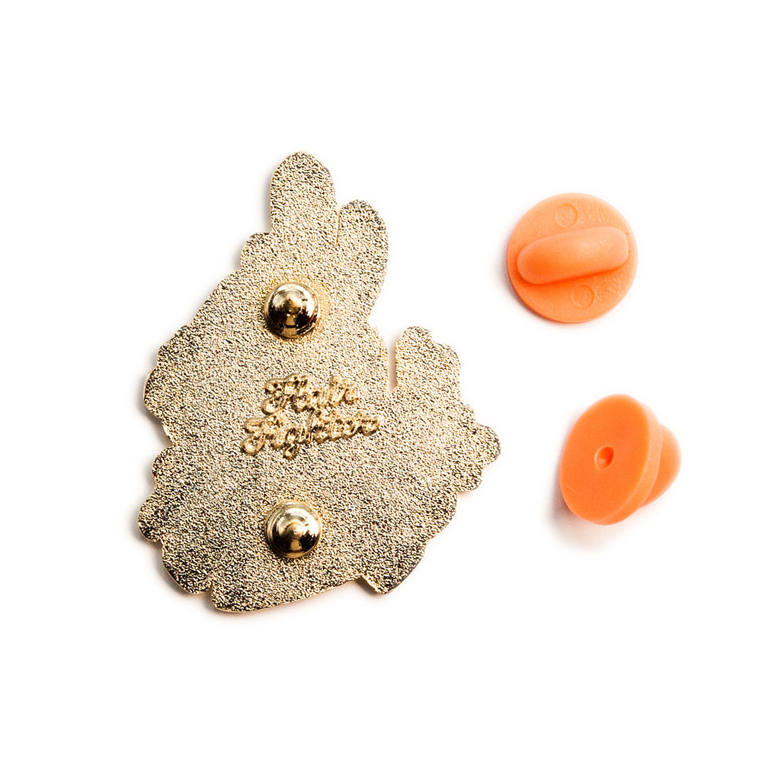 I Carrot About You Bunny Enamel Pin Brooches & Lapel Pins Flair Fighter   