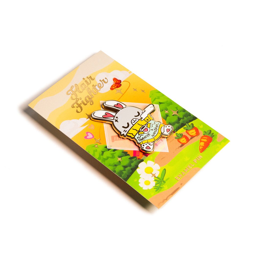 Bunny Collection Enamel Pins SET A [6 PCS] Brooches & Lapel Pins Flair Fighter   