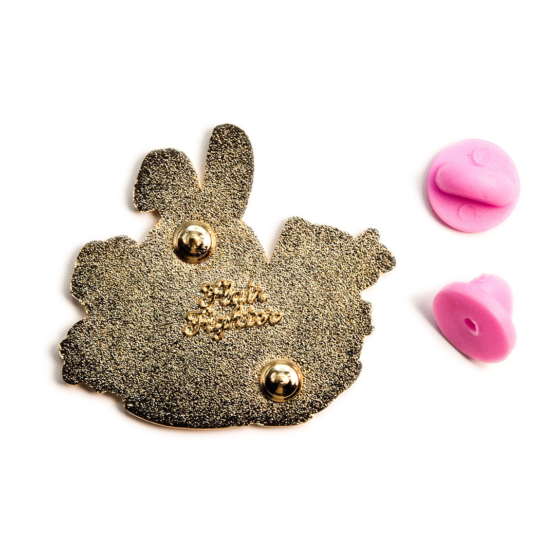 Magic Hat Bunny Enamel Pin [LIMITED EDITION] Brooches & Lapel Pins Flair Fighter   