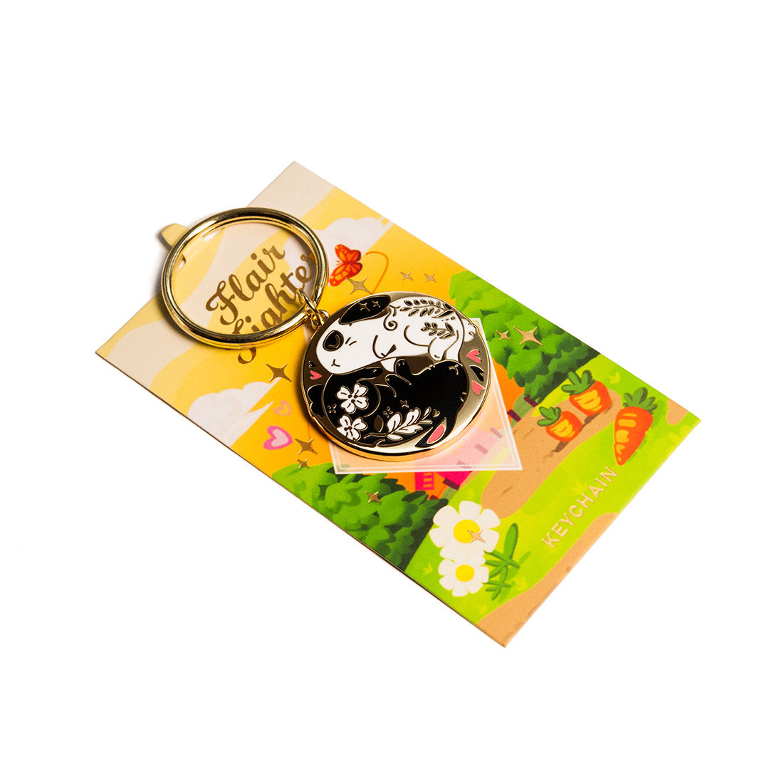 Bunny Collection Enamel Keychains SET A [6 PCS] Keychains Flair Fighter   