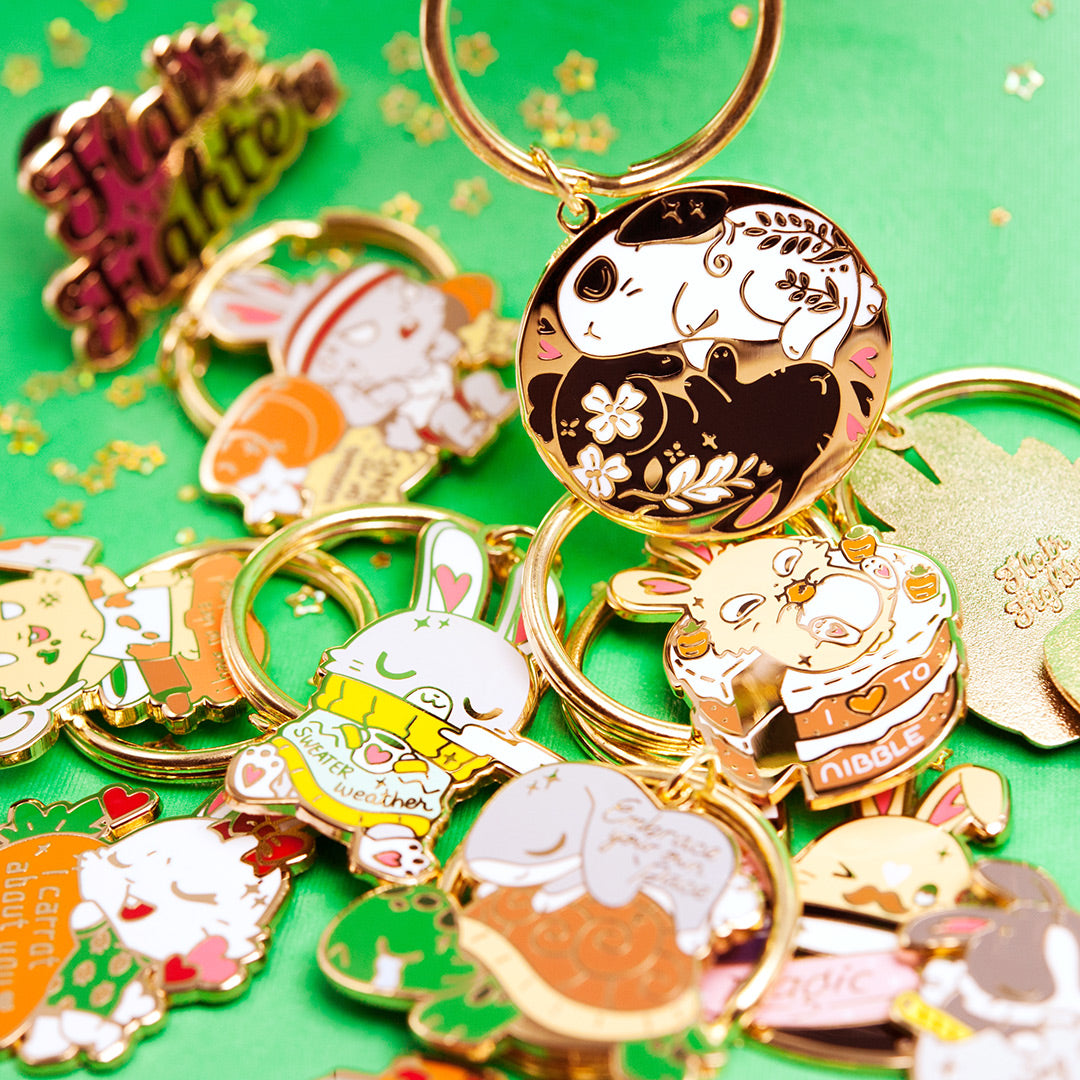 Bunny Collection Enamel Keychains FULL SET [12 PCS] Keychains Flair Fighter   