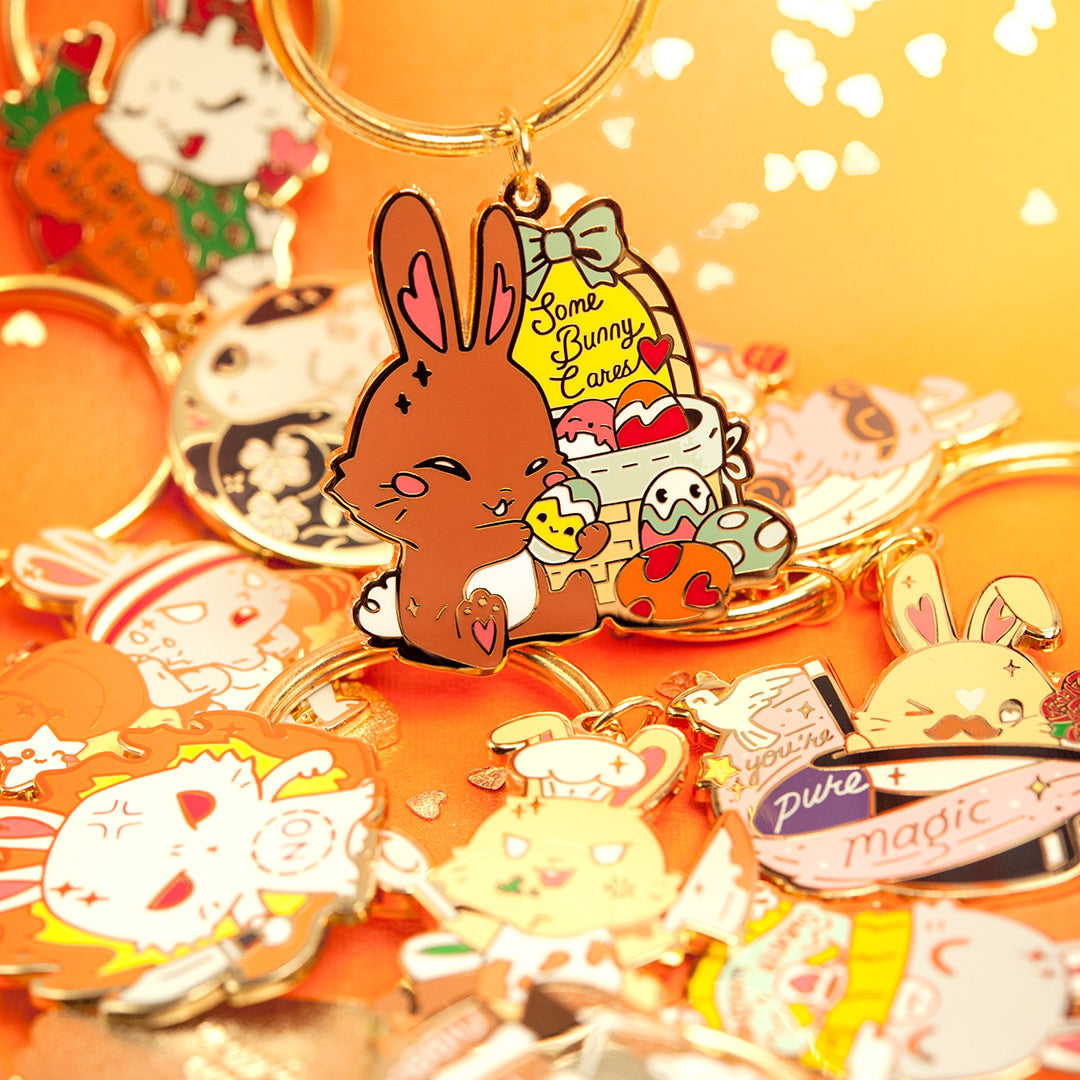 Bunny Collection Enamel Keychains FULL SET [12 PCS] Keychains Flair Fighter   