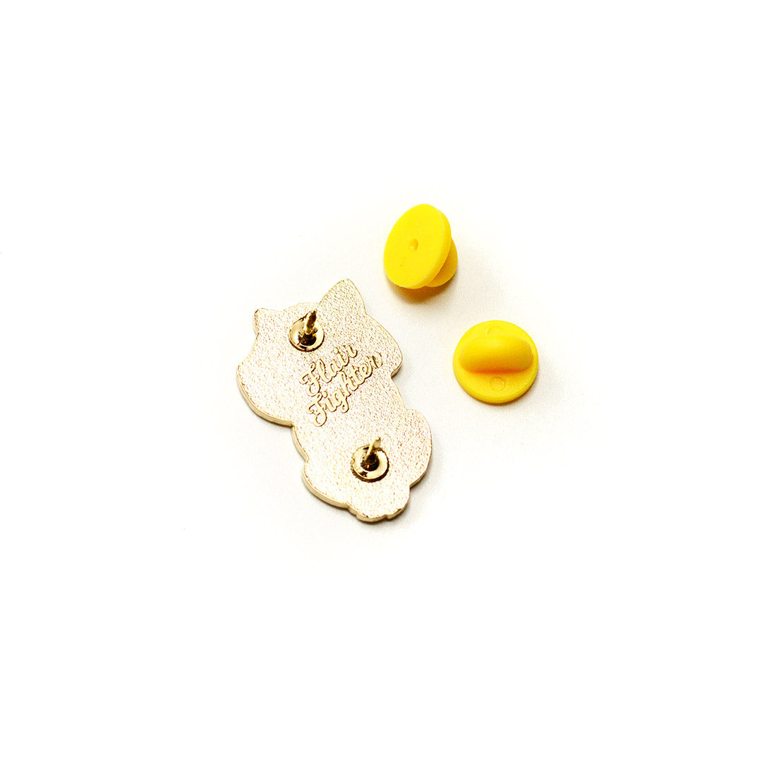 Cream Shiba Inu Belly Rub "Yasss" Enamel Pin Brooches & Lapel Pins Flair Fighter   