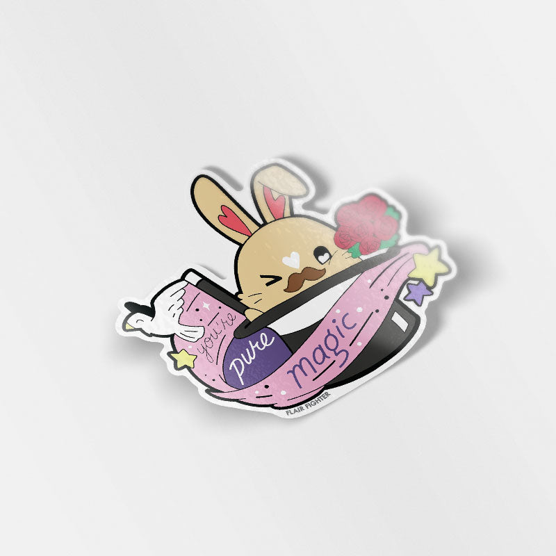 Bunny Collection Vinyl Stickers FULL SET [12 PCS] Decorative Stickers Flair Fighter   