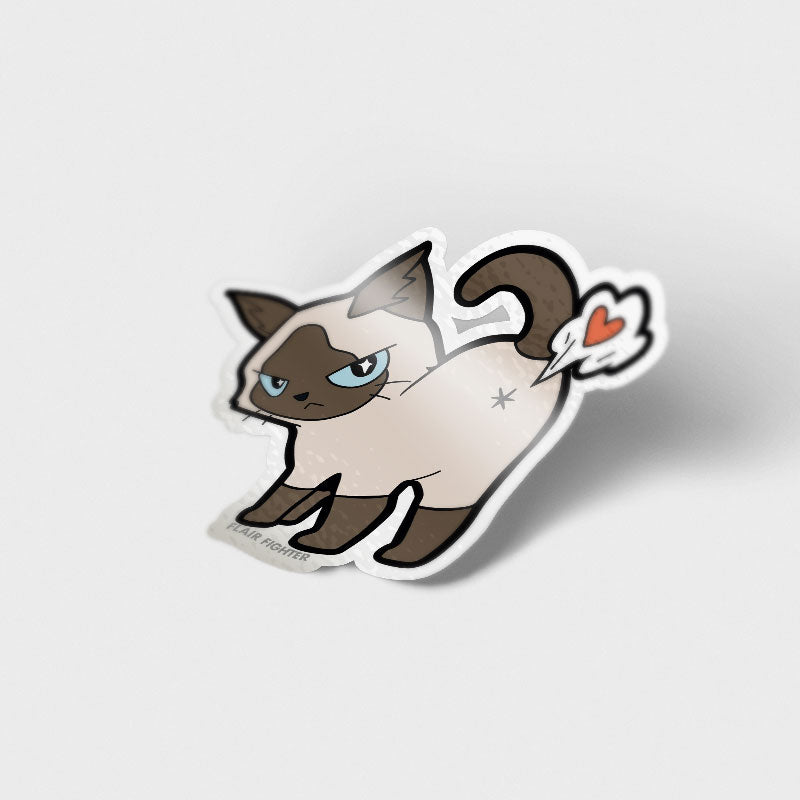 Cat Fart Vinyl Sticker Decorative Stickers Flair Fighter   