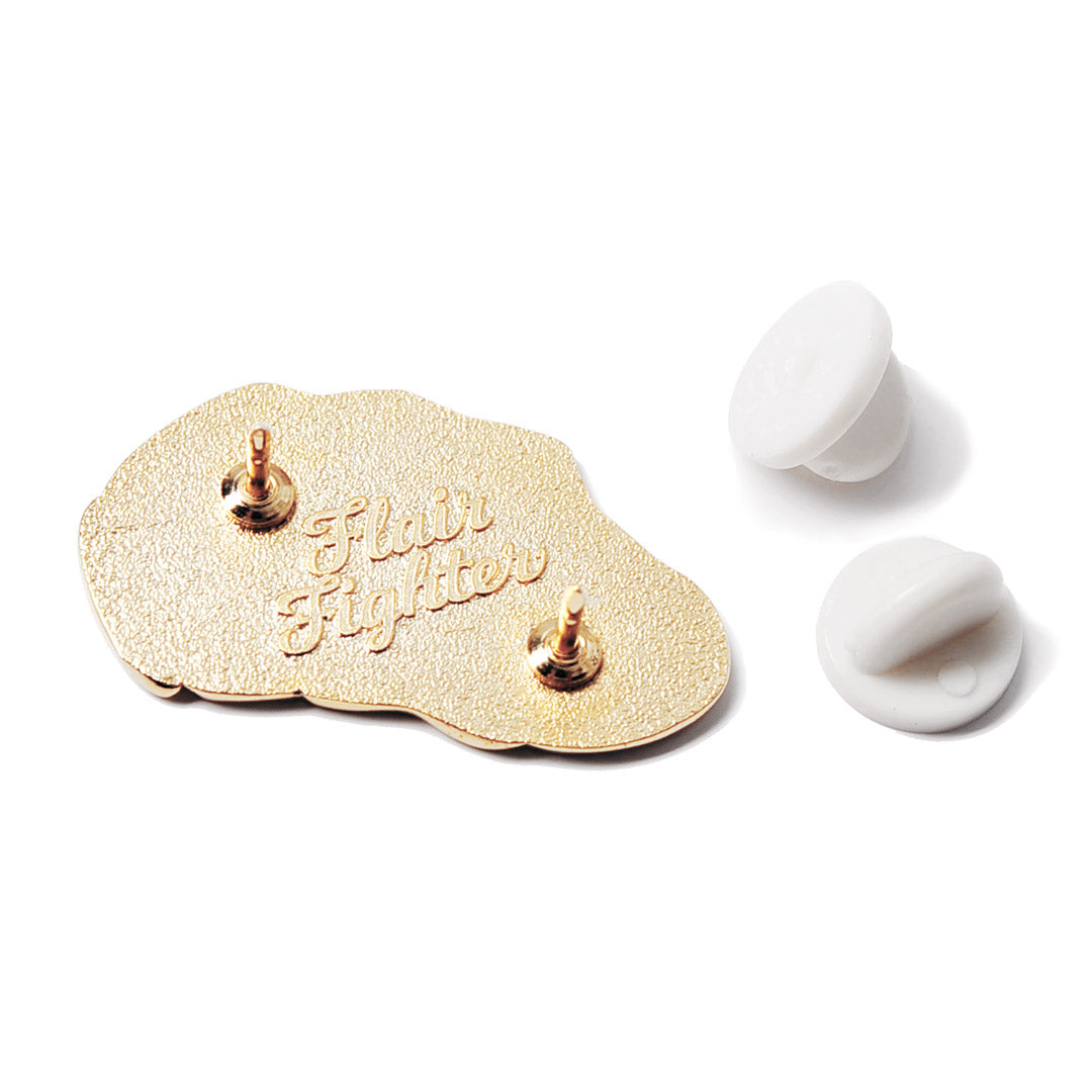 Spill the Tea Cat Enamel Pin Brooches & Lapel Pins Flair Fighter   