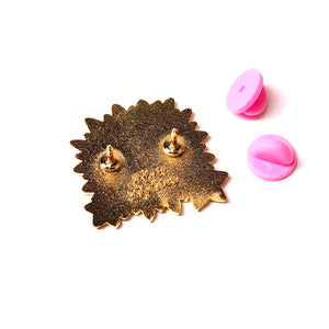 Soot Sprite Susuwatari (Gold Plated Variant) Enamel Pin Brooches & Lapel Pins Flair Fighter   