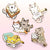 Caturday Best Sellers Enamel Pins SET C [5 PCS] Brooches & Lapel Pins Flair Fighter   