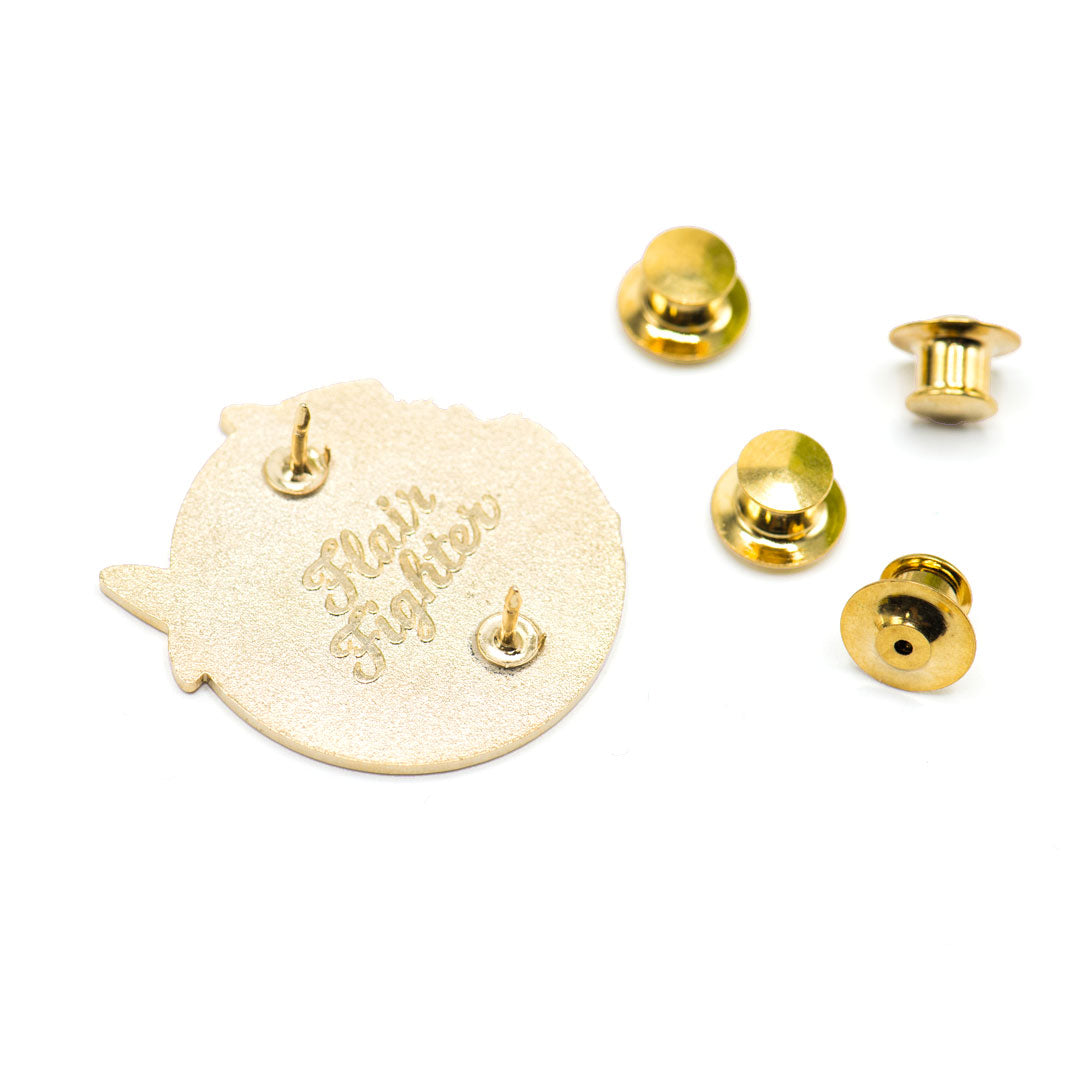 Locking Pin Backs - 10 Pcs – Mark Well Accessories