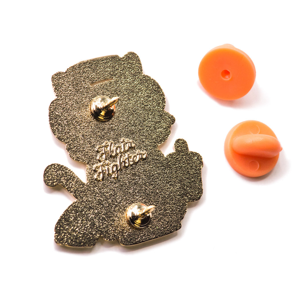 GAME (British Shorthair Cat) Enamel Pin Brooches & Lapel Pins Flair Fighter   