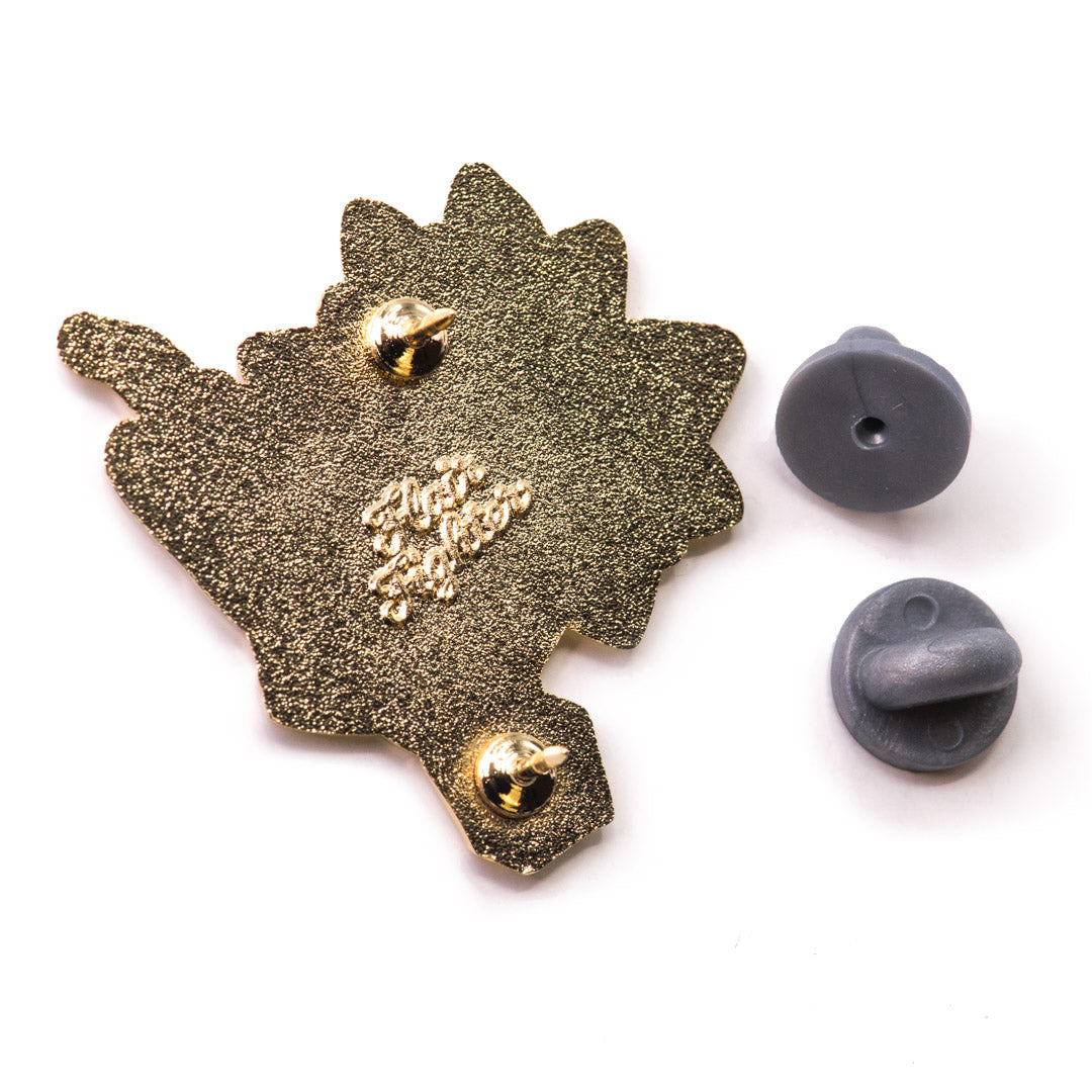 No Task Too Small (European Shorthair Cat) Enamel Pin Brooches & Lapel Pins Flair Fighter   