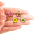 Star Paws Mini Enamel Pins [SET A - Red, Orange, Yellow, Green] Brooches & Lapel Pins Flair Fighter   