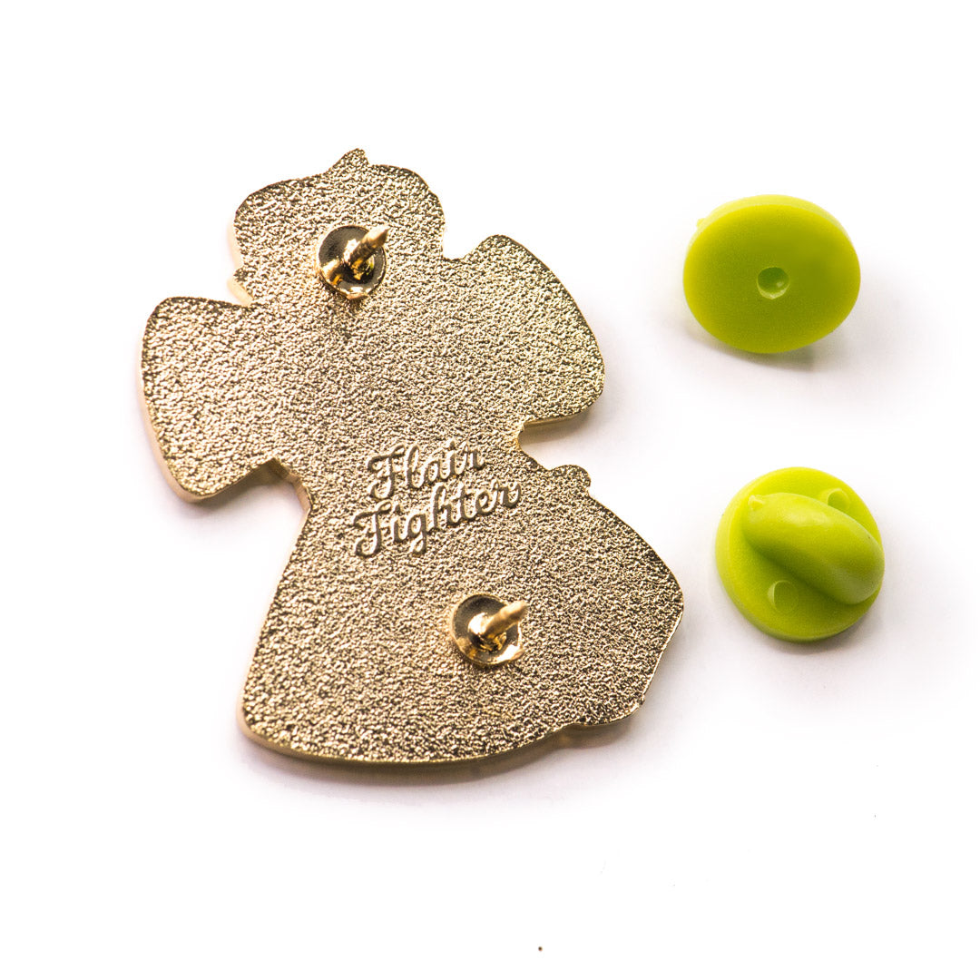 Snow Much Fun (Norwegian Forest Cat) Enamel Pin Brooches & Lapel Pins Flair Fighter   