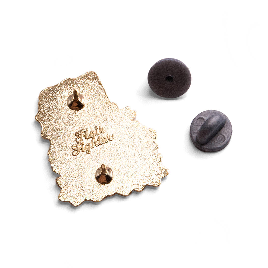 Catzilla Enamel Pin Brooches & Lapel Pins Flair Fighter   