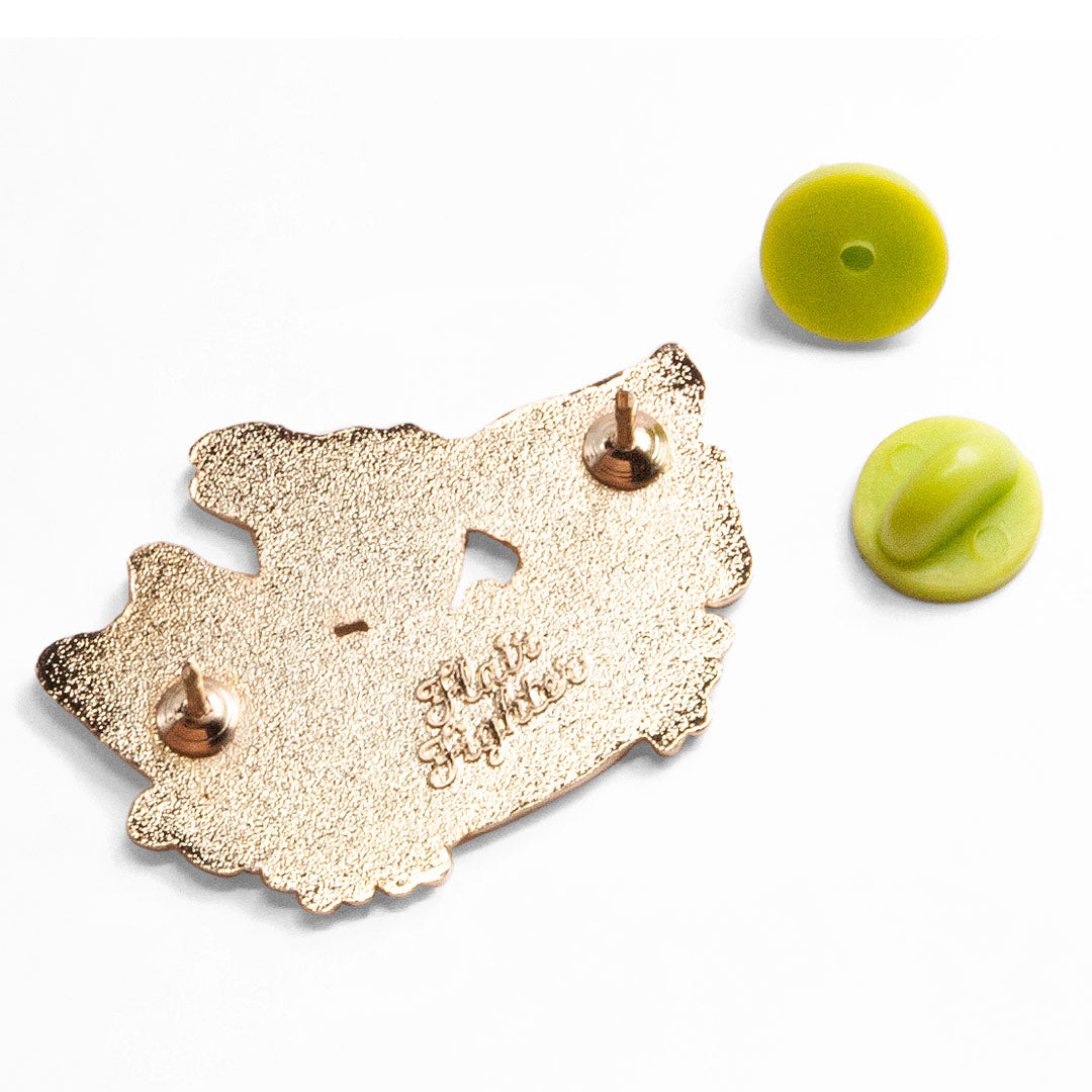 Deerly Fawn'd of You Cat Enamel Pin Brooches & Lapel Pins Flair Fighter   