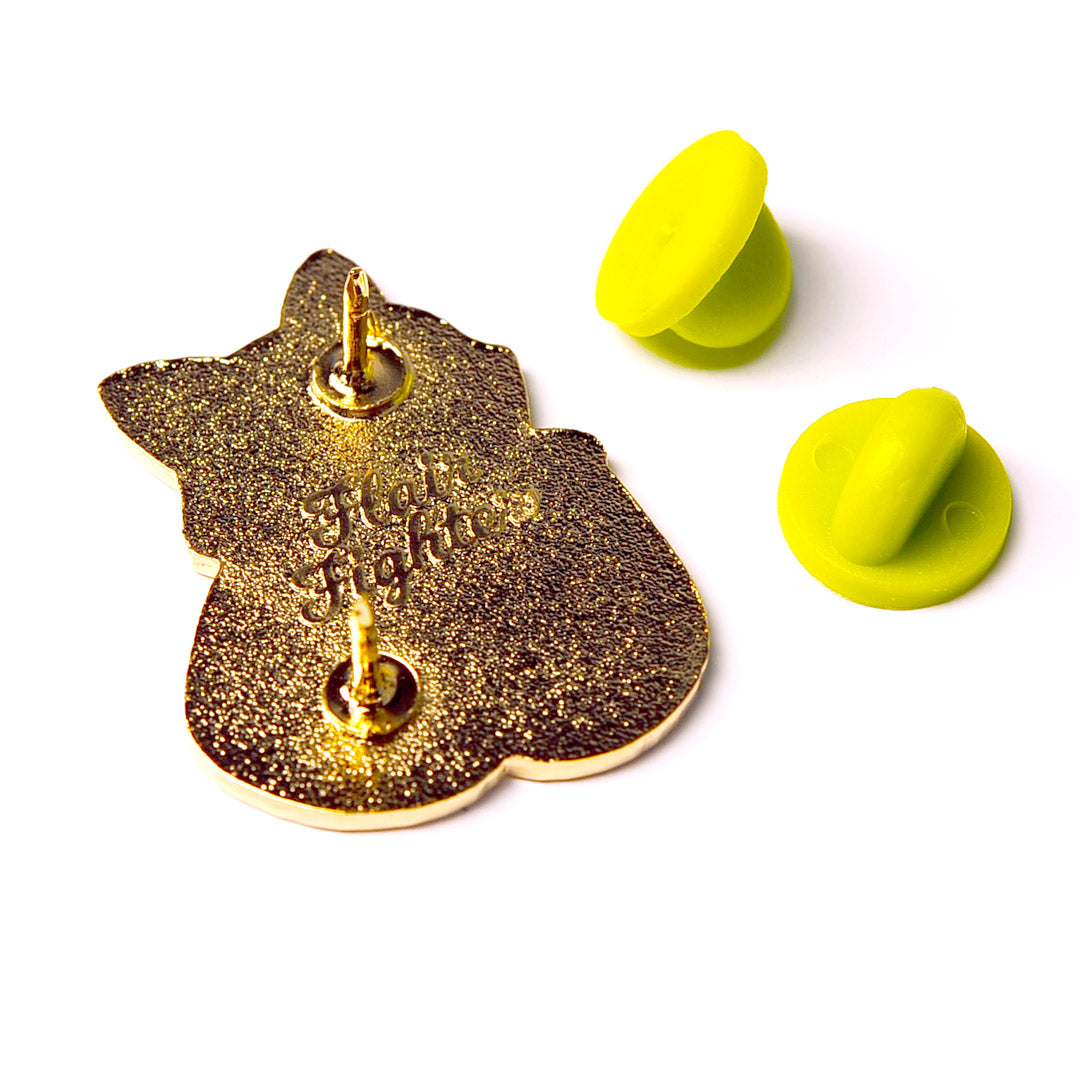 You're My Bestea Boba Cat Enamel Pin (Matcha Green Tea Special Edition) Brooches & Lapel Pins Flair Fighter   