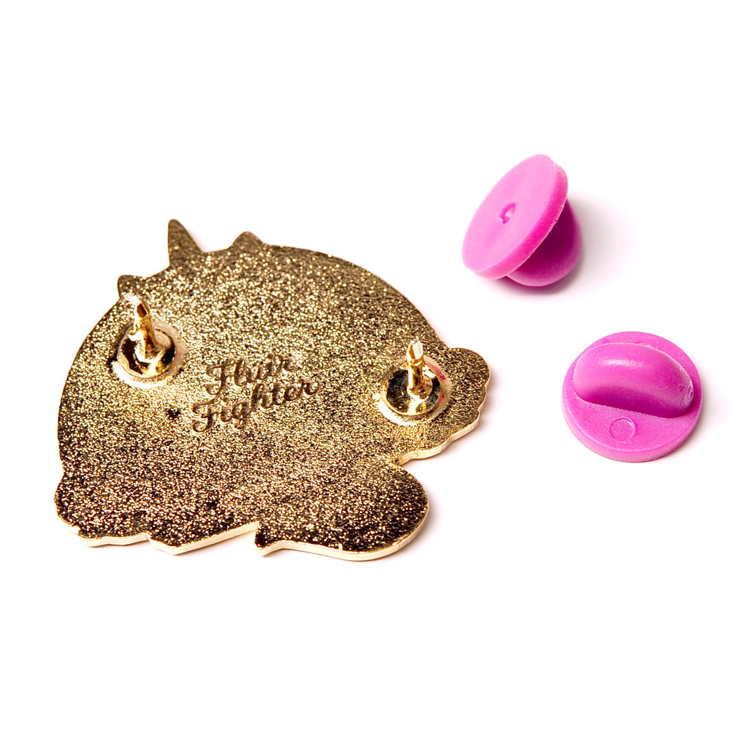 Meowgical Caticorn Unicorn Cat Enamel Pin Brooches & Lapel Pins Flair Fighter   