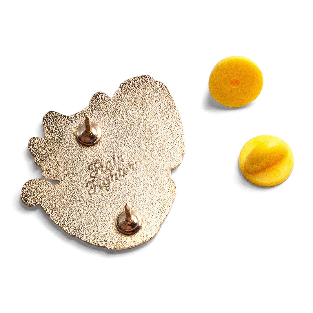 No Ramen No Life Cat Enamel Pin Brooches & Lapel Pins Flair Fighter   