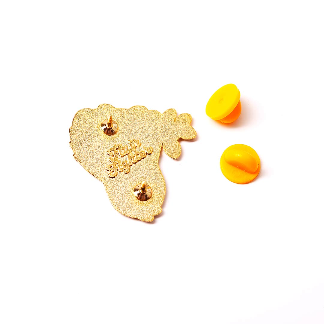 Hang in There Upside Down Sloth Enamel Pin Brooches & Lapel Pins Flair Fighter   