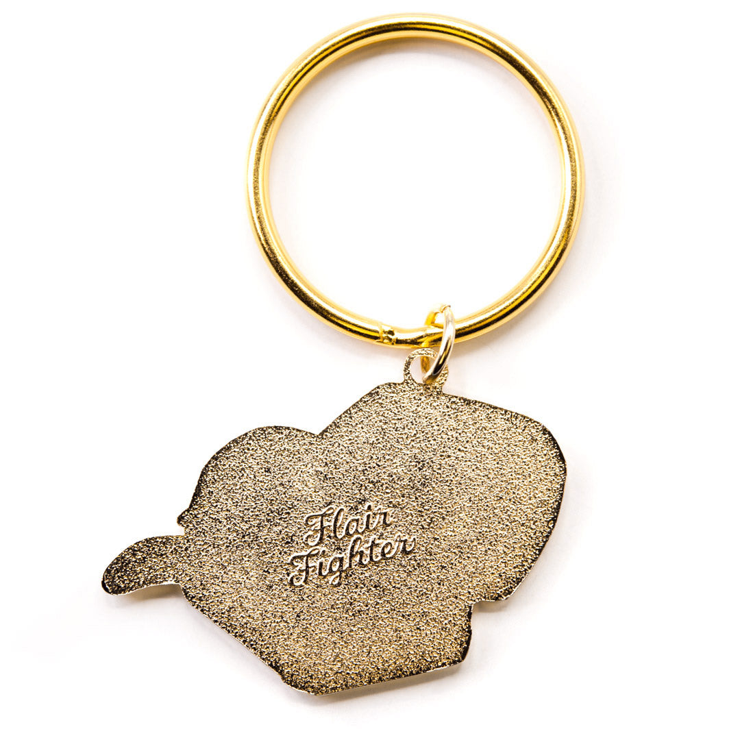 Emotional Baggage (Bengal Cat) Keychain  Flair Fighter   