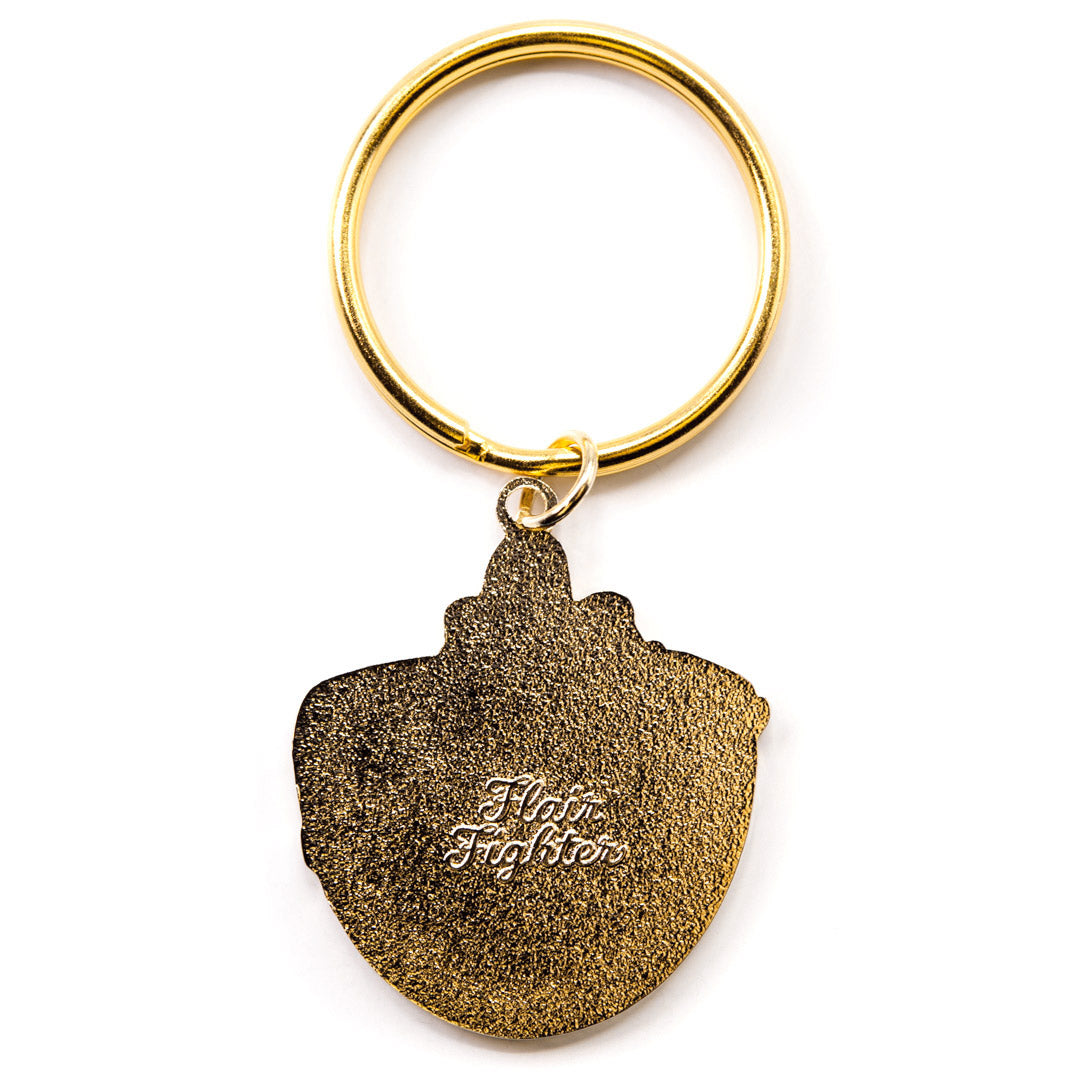 Feline Drained (Havana Brown Cat) Keychain  Flair Fighter   