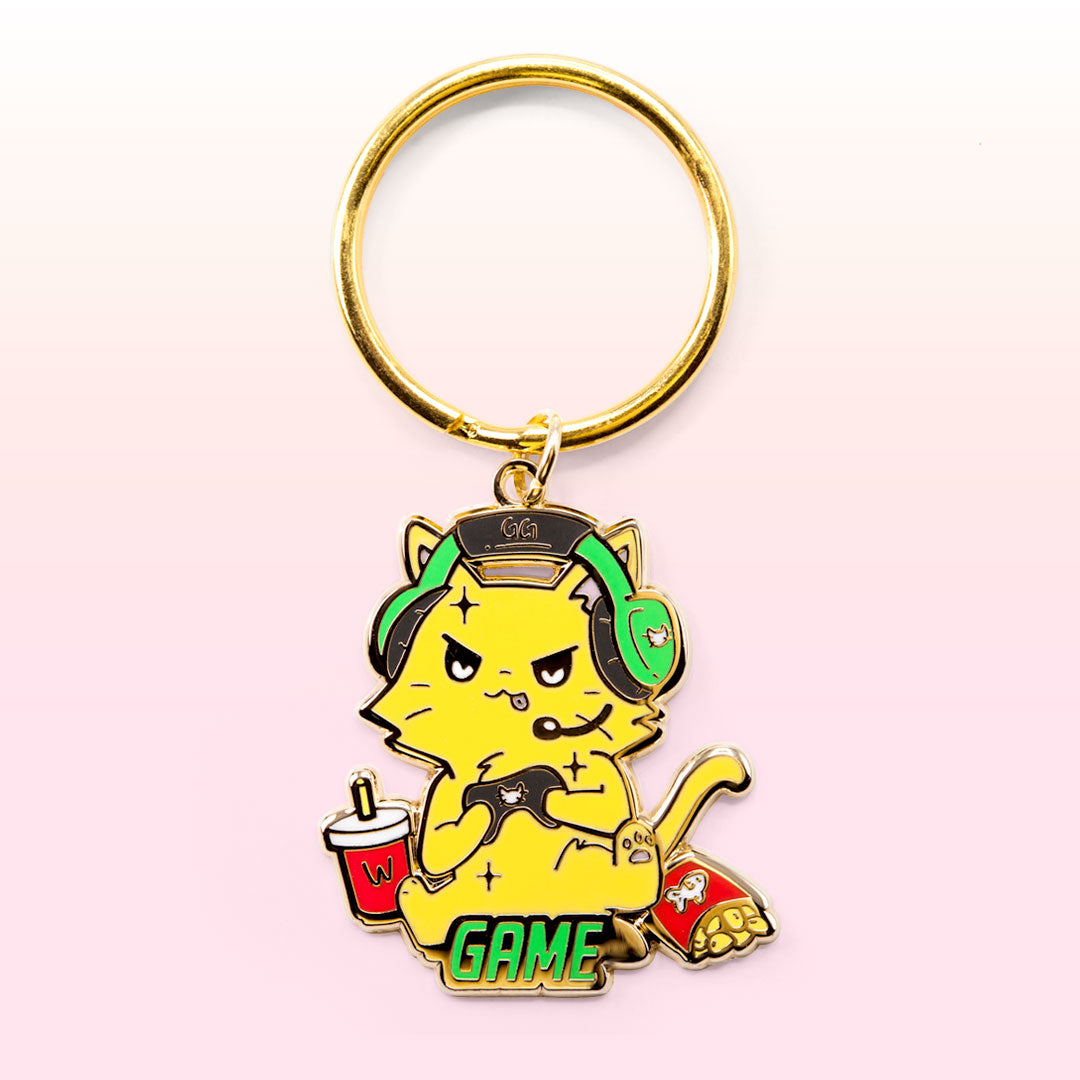 GAME (British Shorthair Cat) Keychain  Flair Fighter   