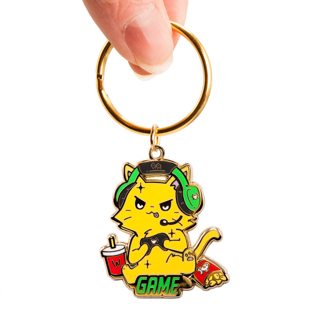 GAME (British Shorthair Cat) Keychain  Flair Fighter   