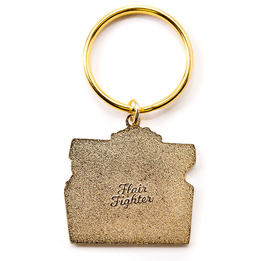 I Was Normal 3 Cats Ago (Domestic Shorthair Cat) Keychain  Flair Fighter   