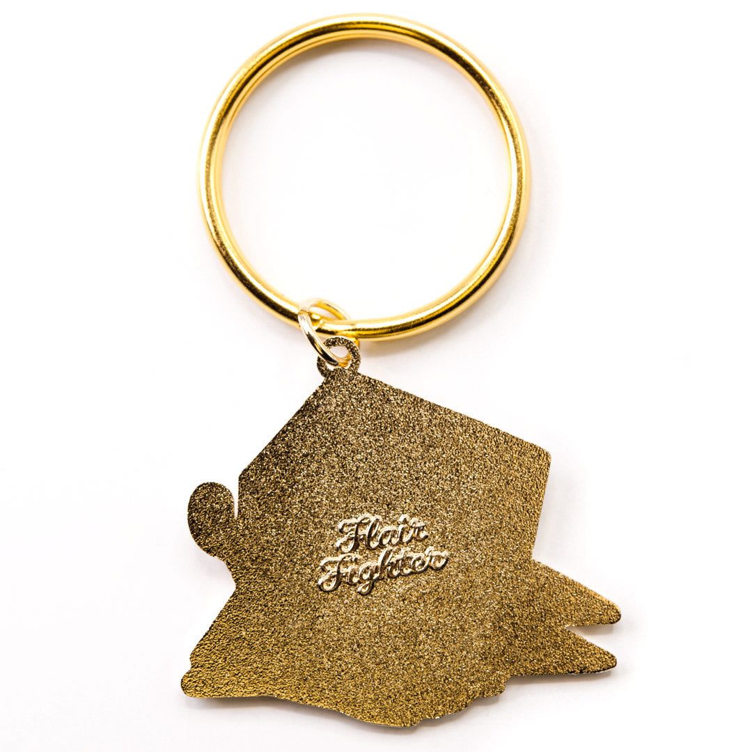 My Happy Place Box (British Shorthair Cat) Keychain  Flair Fighter   