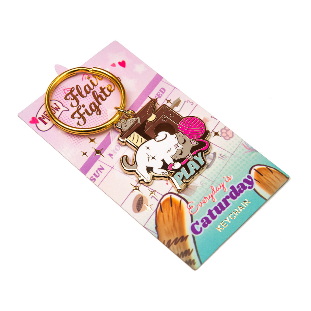 PLAY (Ragdoll Cat) Keychain  Flair Fighter   