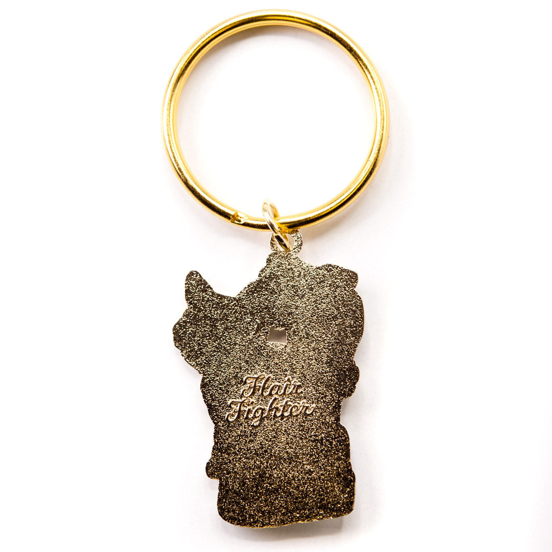 Purr Purr Rub Rub Ver. A Version RIGHT LEG (American Shorthair Cat) Keychain  Flair Fighter   