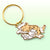 That's How We Roll (Serengeti Cat) Keychain  Flair Fighter   