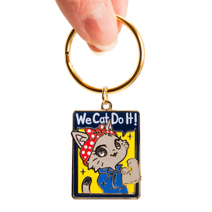 Caturday Best Sellers Enamel Keychains SET A [5 PCS] Keychains Flair Fighter   