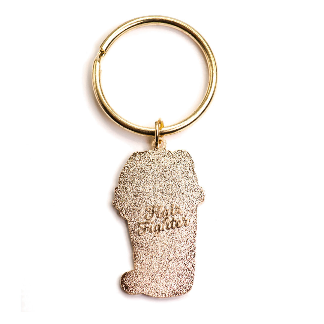 Purrito Cat Burrito Enamel Keychain  Flair Fighter   