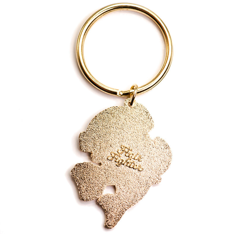 Let's Get Hammered Hammerhead Shark Enamel Keychain (Blue Variant)  Flair Fighter   