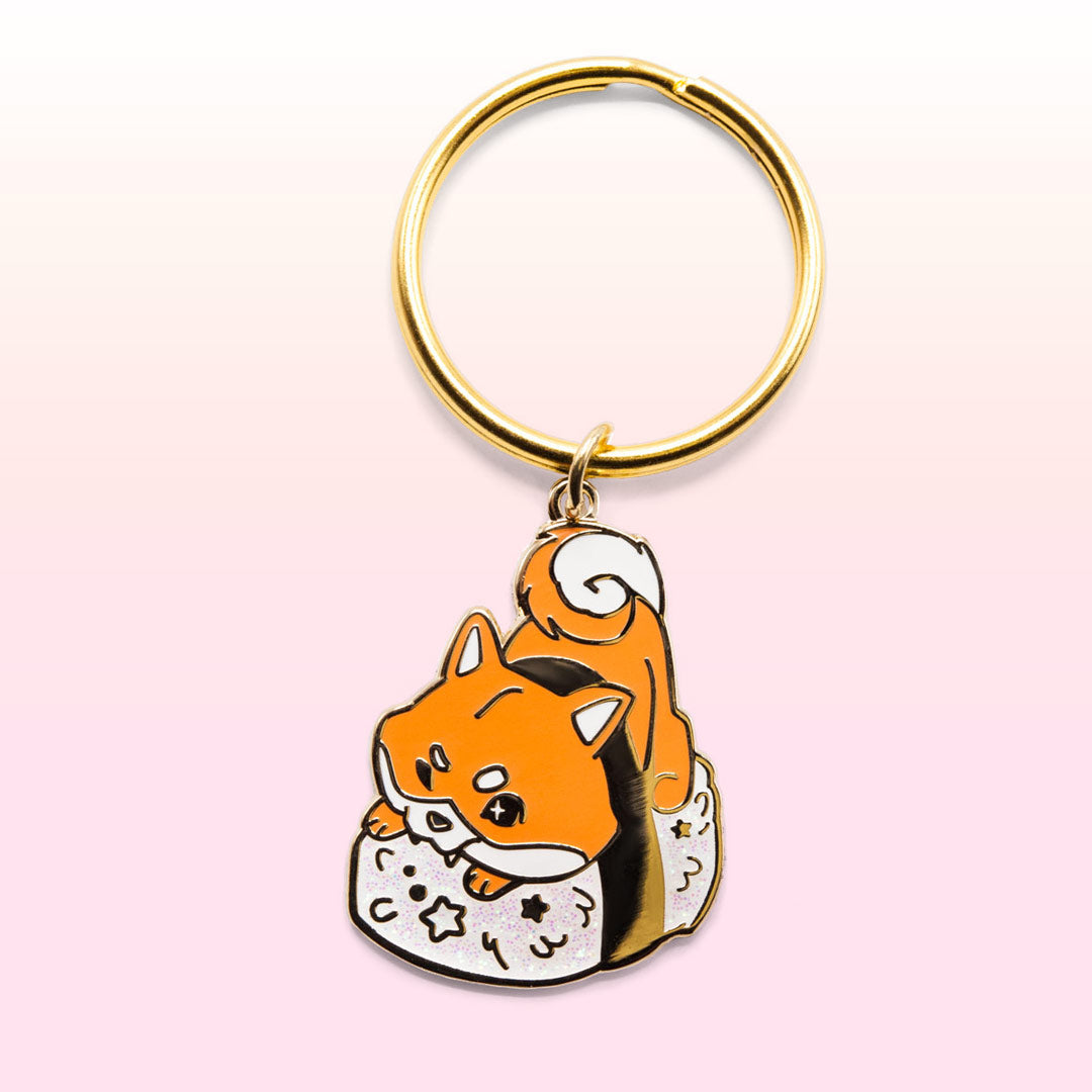 Keychains Backpack Shiba, Cute Shiba Dog Keychain