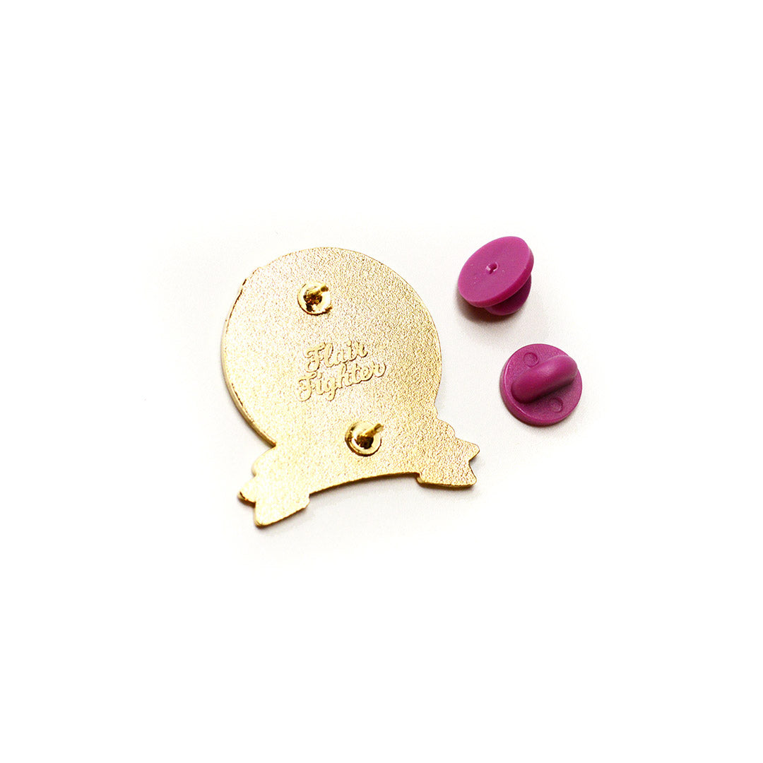 "Howl You Doin'?" Husky Enamel Pin [LIMITED EDITION] Brooches & Lapel Pins Flair Fighter   