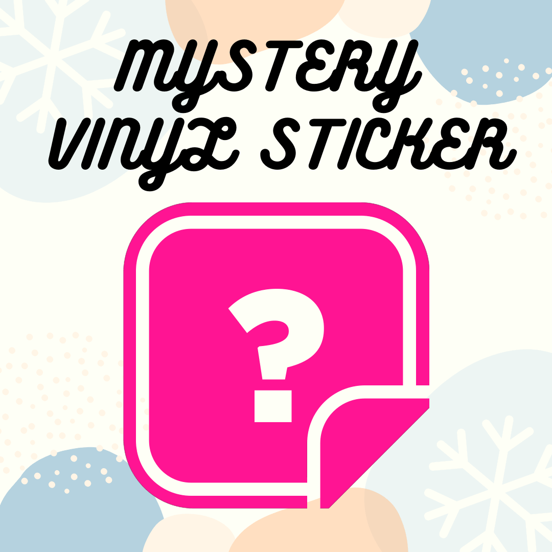 Mystery Vinyl Sticker Decorative Stickers Flair Fighter