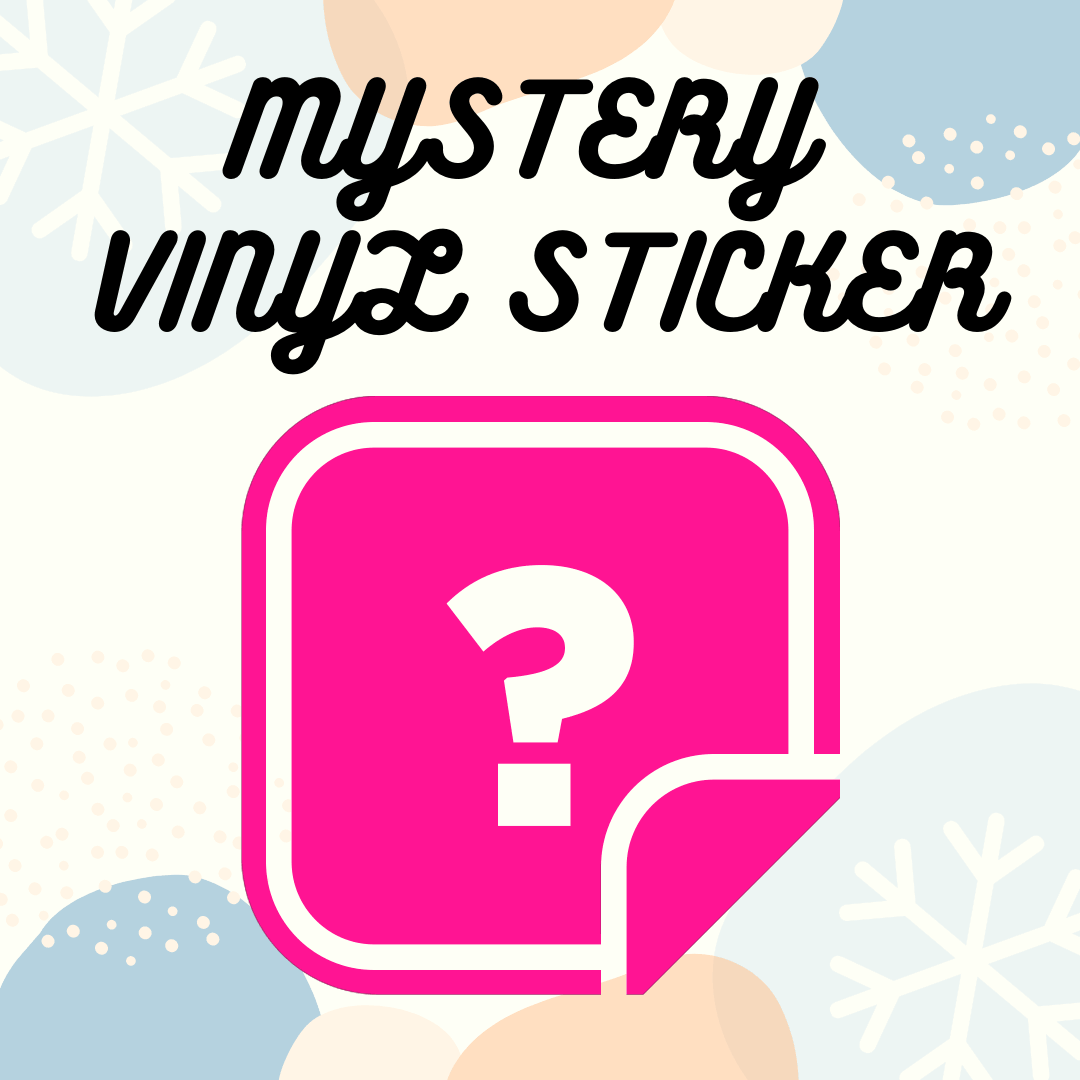 Mystery Vinyl Sticker Decorative Stickers Flair Fighter   